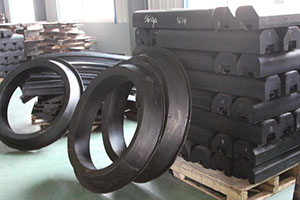 潤磨機(jī)橡膠襯板